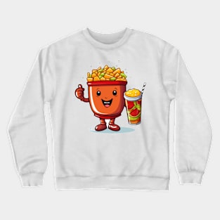 kawaii  junk food T-Shirt cute  funny Crewneck Sweatshirt